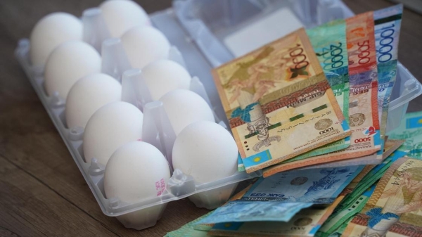 Яйца беспрерывно дорожают несколько месяцев подряд в Казахстане