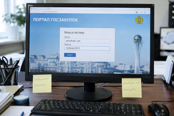 В сеть утекли пароли от базы данных портала госзакупок Казахстана