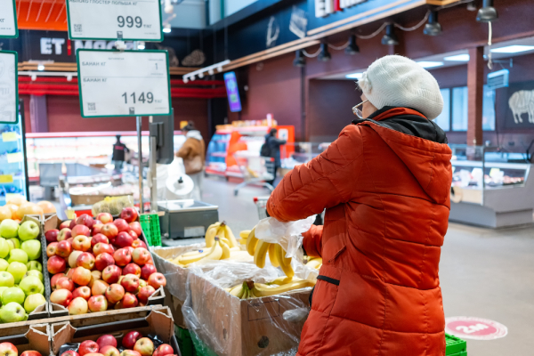 Цены на продукты в Астане повели себя неожиданно Цены на продукты в Астане повели себя неожиданно